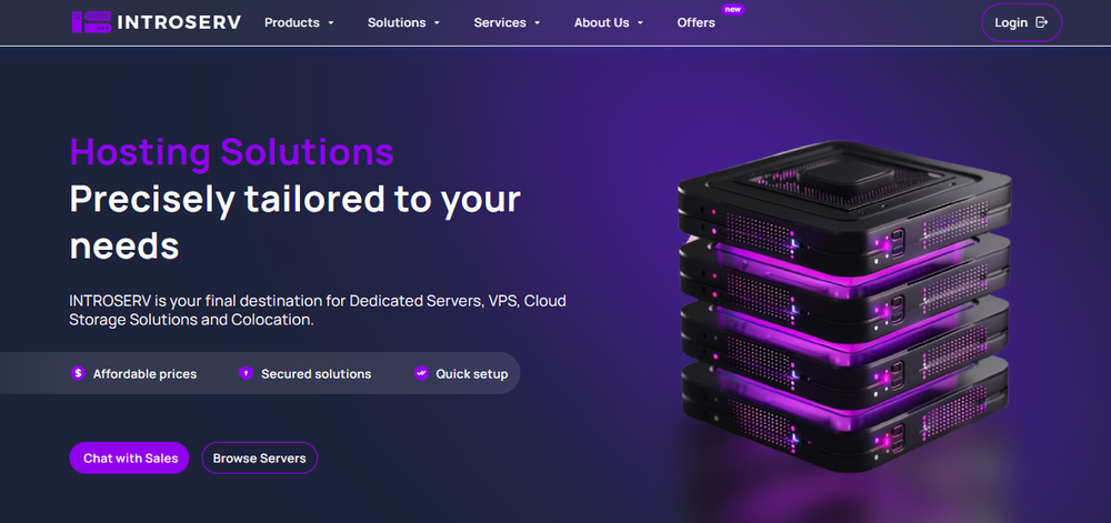 INTROSERV Screenshot 1