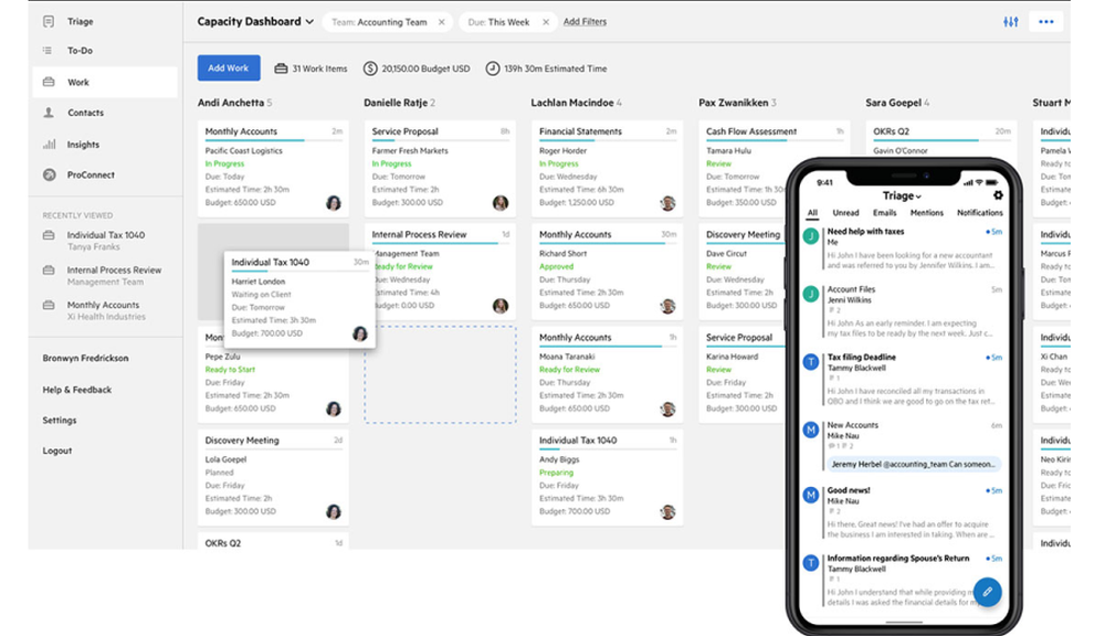 Intuit Practice Management Screenshot 1