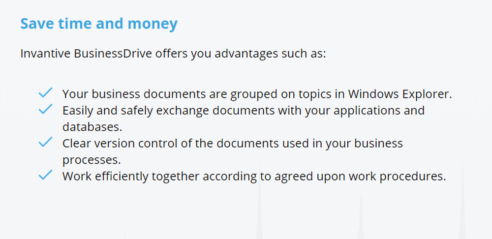 Invantive BusinessDrive Screenshot 1