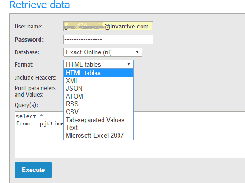 Invantive Data Access Point Screenshot 1