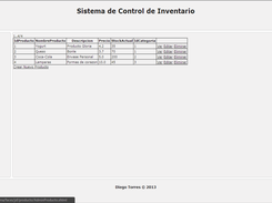 Sistema de Inventarios Screenshot 2