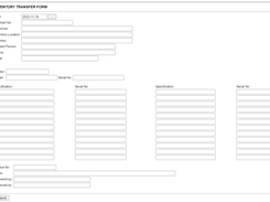 Inventory Forms Screenshot 2
