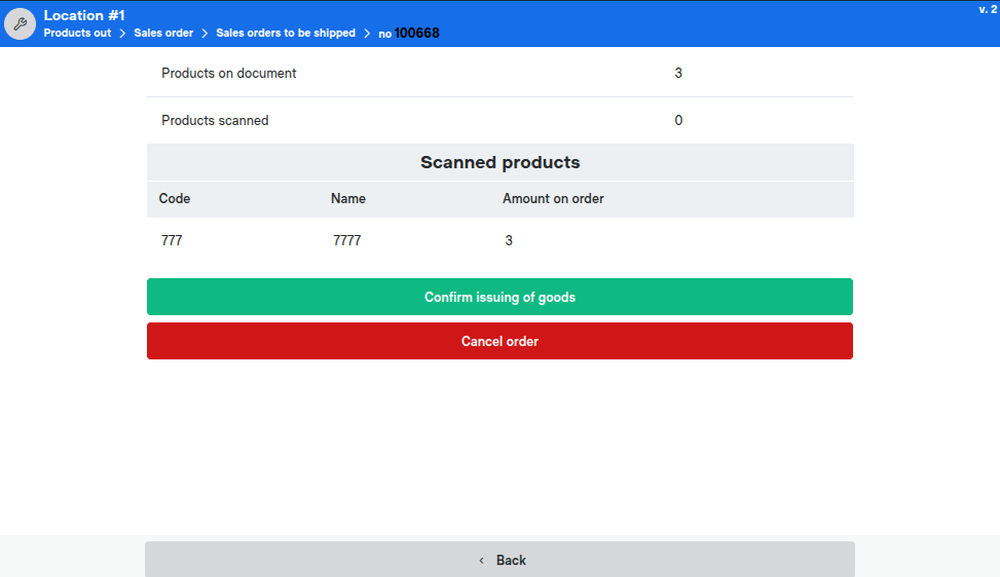 Order shipping management