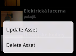 Contextual menu