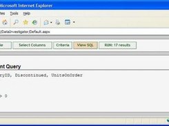 Preview SQL Statement