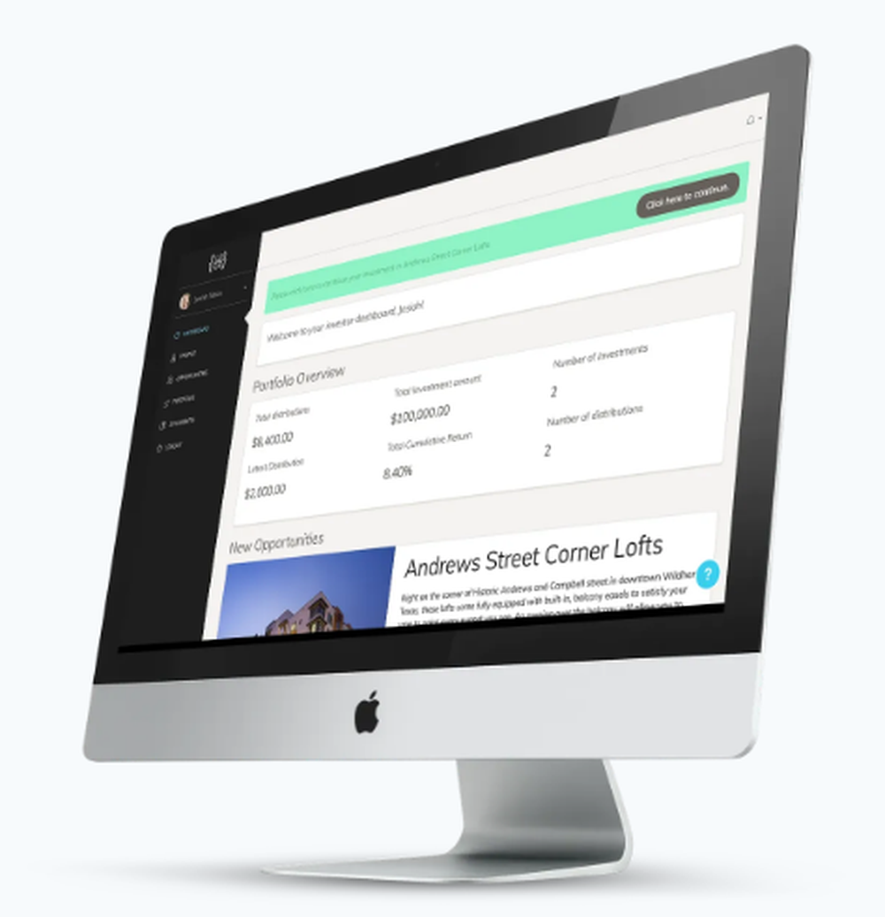 Investor Deal Room Screenshot 1
