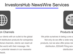 InvestorsHub NewsWire Screenshot 1