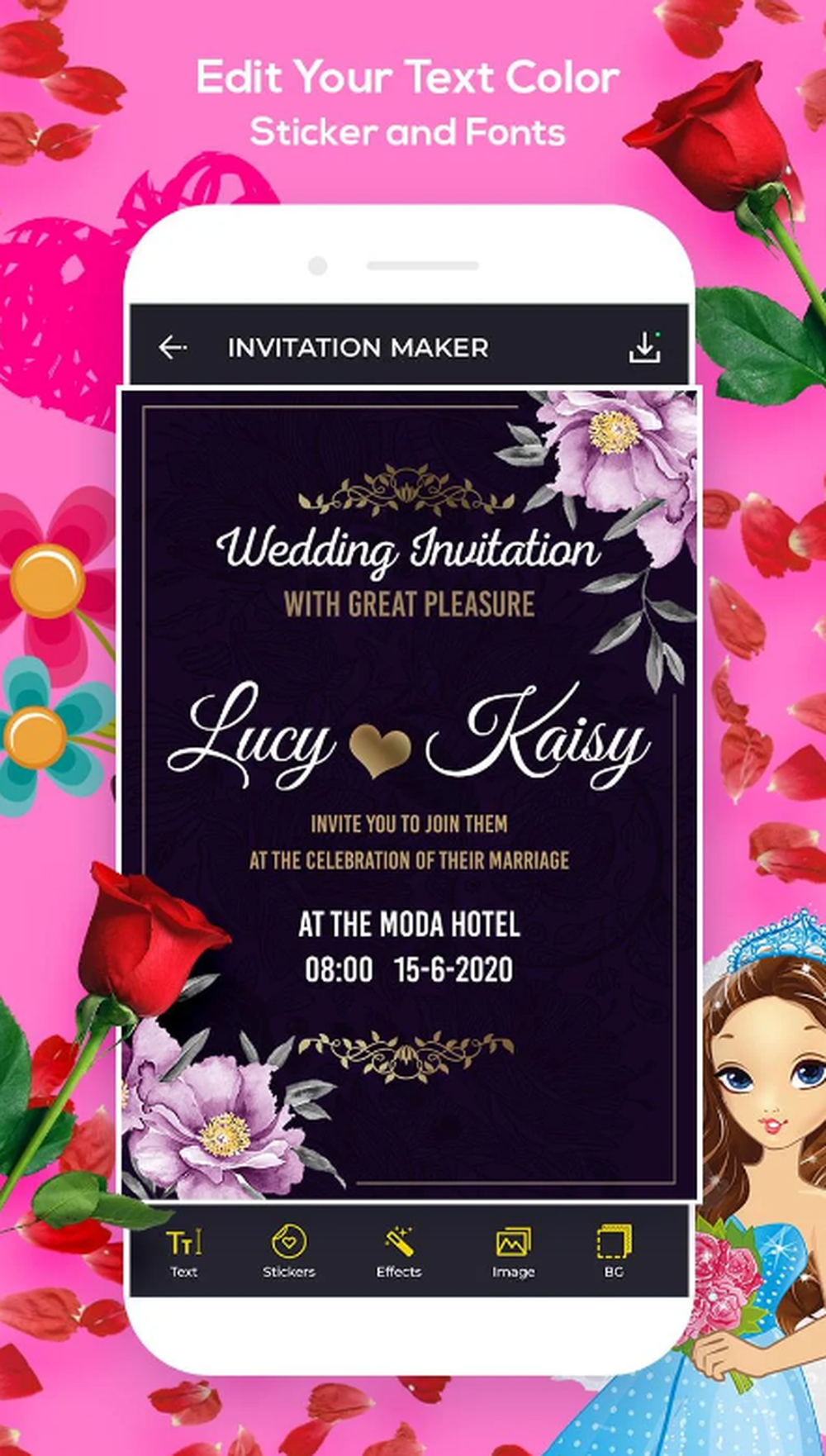 Invitation Maker, Ecards Maker Screenshot 1