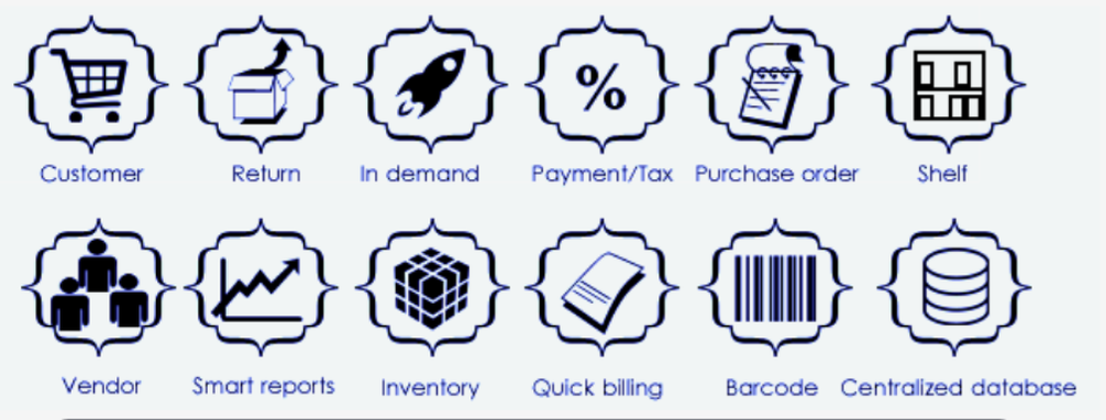 Moonlit Invoice & Inventory Management System Screenshot 1