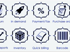 Moonlit Invoice & Inventory Management System Screenshot 1