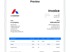 Invoice Maker by Saldo Apps Screenshot 1