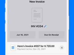 Invoice Maker by Saldo Apps Screenshot 1