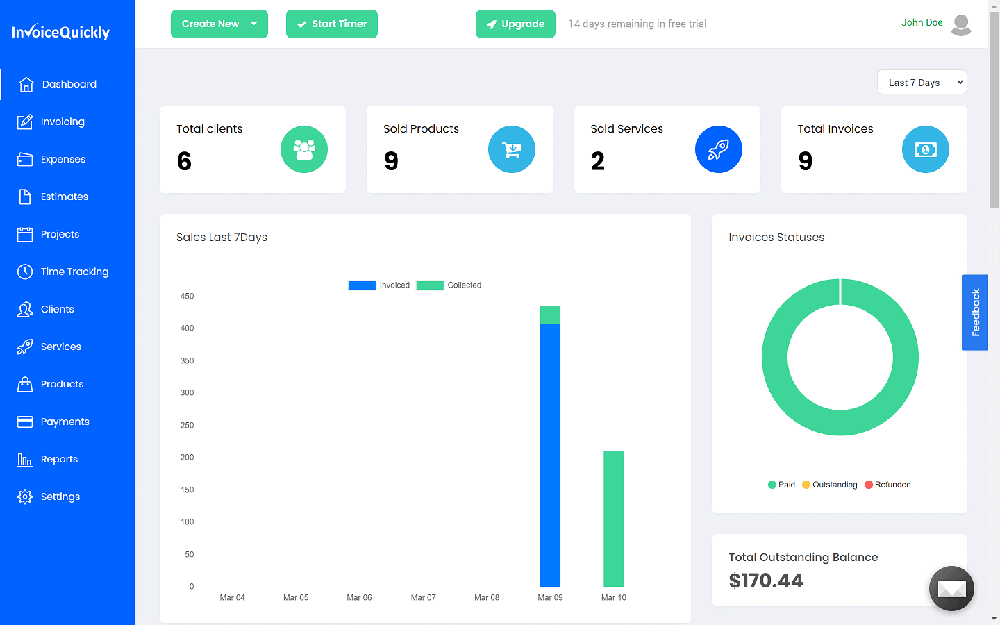 Invoice Quickly Screenshot 1