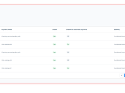 Customer Payment Methods