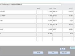 Invoicing Line Items