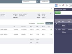 Agilico Verify can automatically identify the PO number on any invoice if one is included. Any invoices not matching the PO will be sent to a matching process, where users can add and remove orders, and amend values and quantities invoiced to achieve a match with the invoice. Once matched, the invoice will automatically post to the finance system.