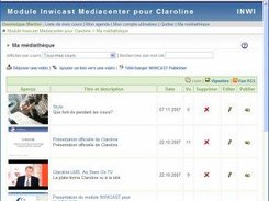 INWICAST Mediacenter for Claroline