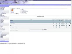 la page d'admin de inxbb