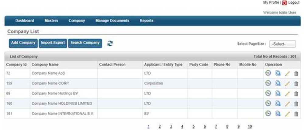 Iolite Document Management Screenshot 1