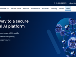 IONOS Cloud AI Model Hub Screenshot 1