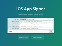 iOS App Signer Screenshot 1