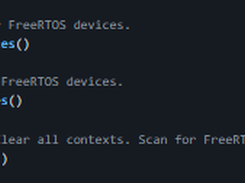 iOS SDK for FreeRTOS Bluetooth Devices Screenshot 1