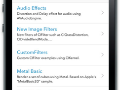 iOS8-Sampler Screenshot 1