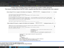 10 hour tracking of selected IOT