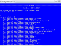IoXx Admin Page Finder Screenshot 1