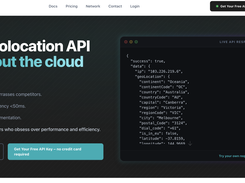 IPwho.org Homepage - IP Geolocation API
