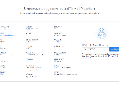 IP address lookup demo