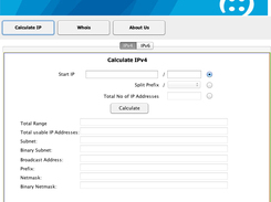 Internet Protocol Address Calculator V2 Screenshot 1