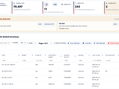 Subnets page