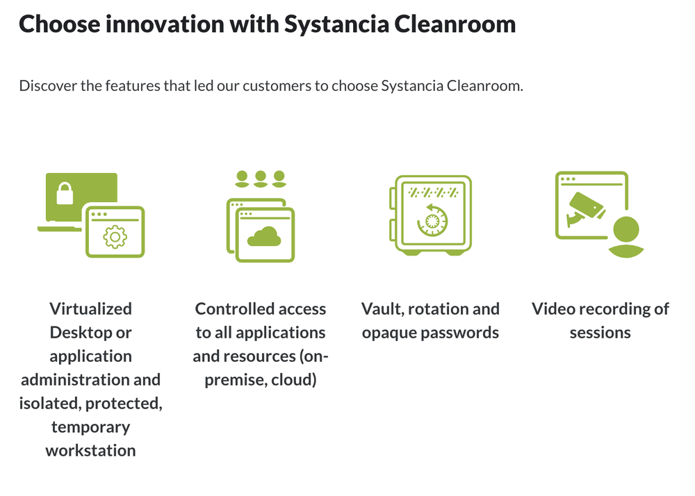 Systancia Cleanroom Screenshot 1