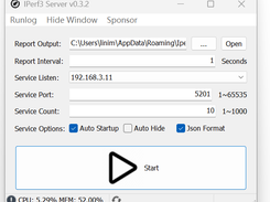 IPerf3-Windows Screenshot 1