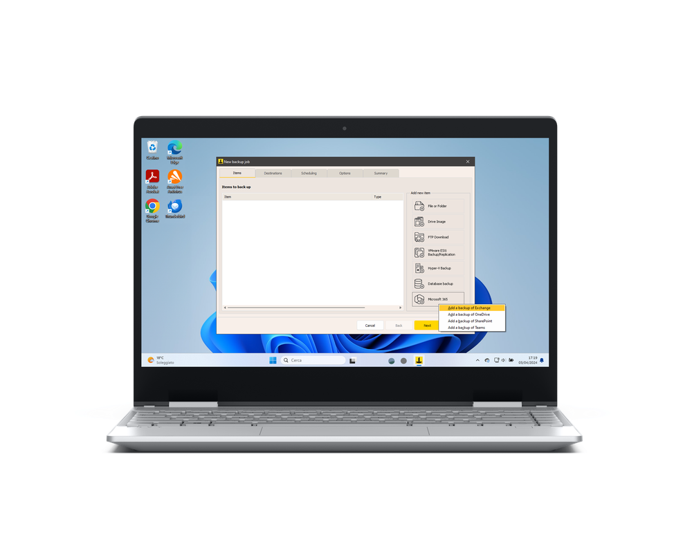 Microsoft 365 Backup