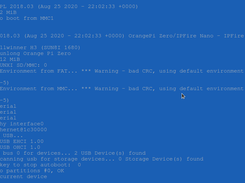 Boot Screen with serial console
