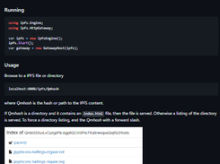 IPFS HTTP Gateway Screenshot 1