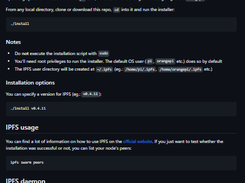 IPFS RPi Screenshot 1