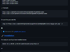 ipfsProxyHTTP Screenshot 1