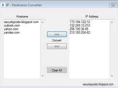 IP - Hostname Converter Screenshot 2