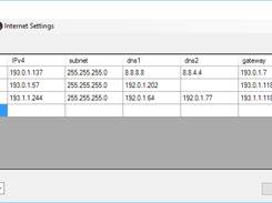 Configuration Dialog