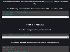 IPNS-Link Screenshot 1