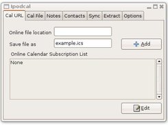 Calendar files from the web
