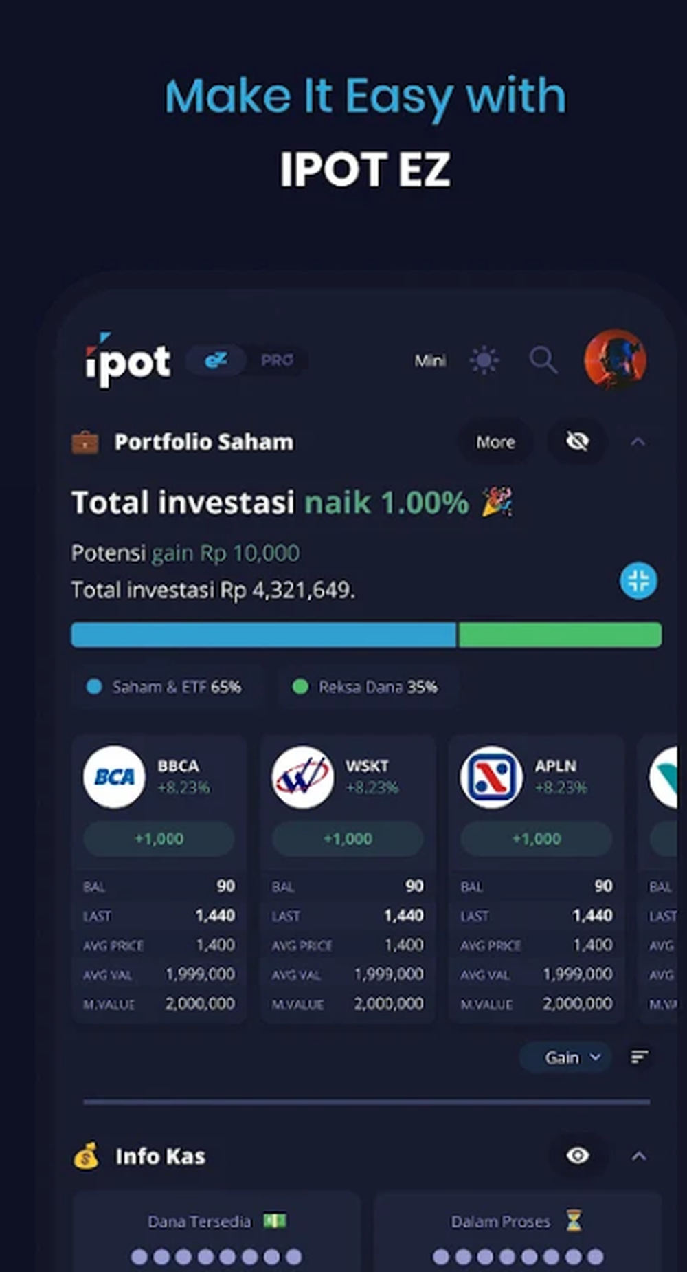 IPOT Screenshot 1