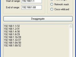 IP Range Deaggregator 1.0.1