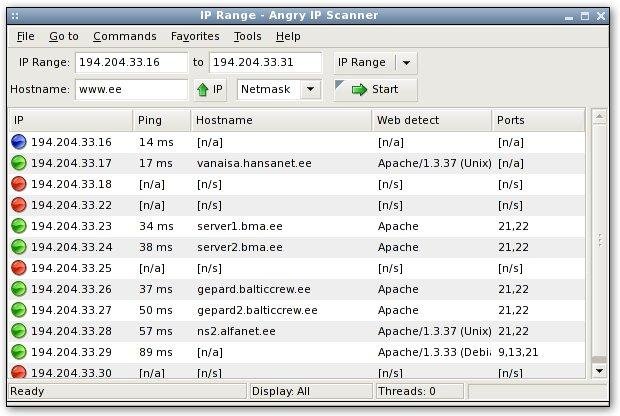 ip range angry ip scanner