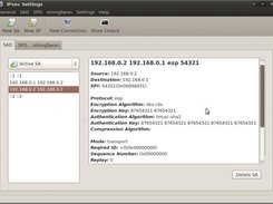Main application window.