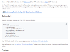 IPsec VPN Server on Docker Screenshot 1
