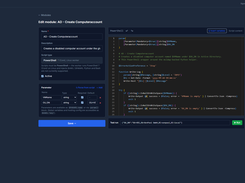 Admin - Script Module Editor